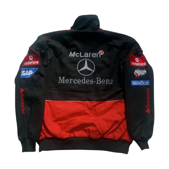 NASCAR Santander Mercedes-Benz Racing Jacket – Size XL – Motorsport Style - Picture 3 of 5